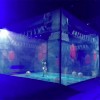 3D Holographic Mesh Projection,Gauze white Holographic Mesh Screen Stage Show